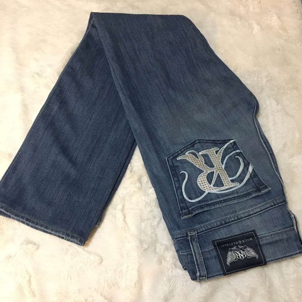 Rock & Republic Straight Leg Jeans Size 26